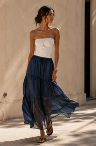 Spódnica Santorini Breeze granatowa